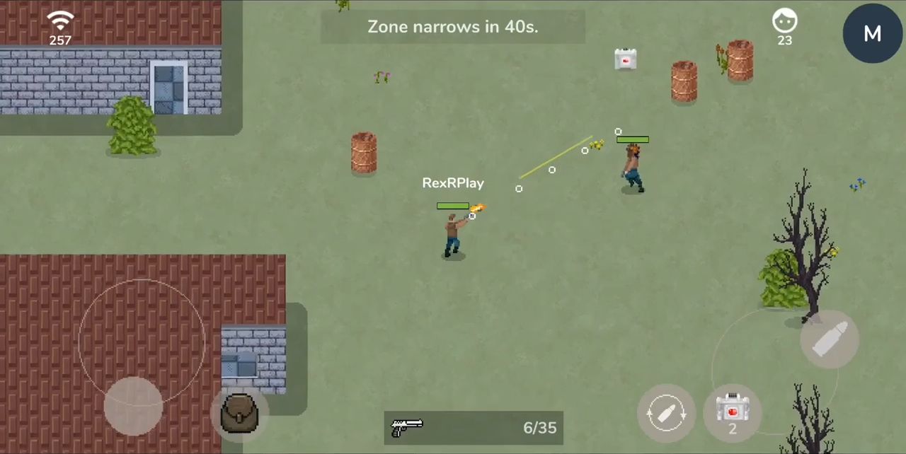 Ladda ner Desert Pixel Online: Android Battle Royale spel till mobilen och surfplatta.