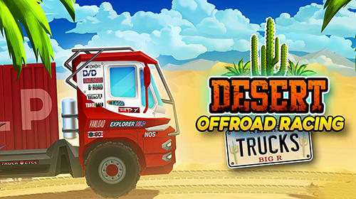 Ladda ner Desert rally trucks: Offroad racing: Android Hill racing spel till mobilen och surfplatta.