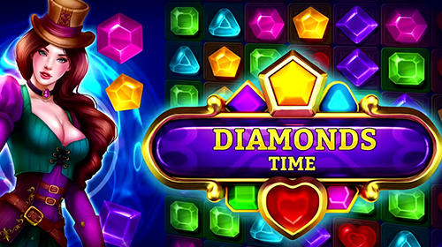 Ladda ner Diamonds time: Mystery story match 3 game på Android 4.0 gratis.
