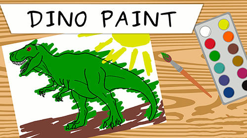 Ladda ner Dino paint: Android For kids spel till mobilen och surfplatta.
