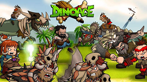 Ladda ner Dinoage: Prehistoric caveman and dinosaur strategy!: Android RTS spel till mobilen och surfplatta.