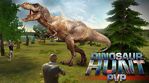 Ladda ner Dinosaur hunt PvP: Android Dinosaurs spel till mobilen och surfplatta.