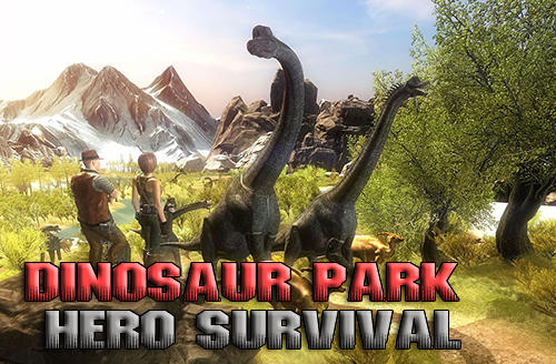 Ladda ner Dinosaur park hero survival: Android First-person shooter spel till mobilen och surfplatta.