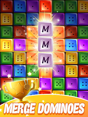 Ladda ner Dominoes jewel block merge: Android Match 3 spel till mobilen och surfplatta.