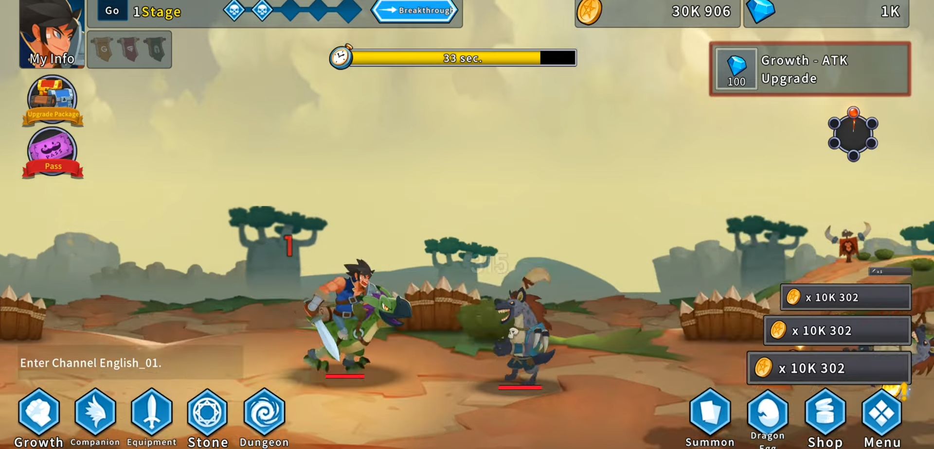 Ladda ner Dragon Knights Idle: Android Clicker spel till mobilen och surfplatta.