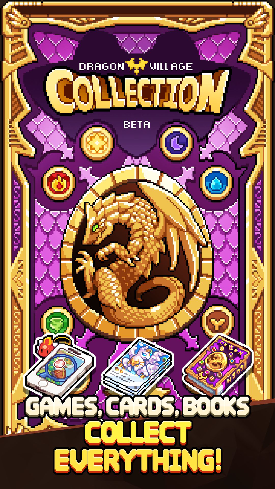 Ladda ner Dragon Village Collection: Android Pixel art spel till mobilen och surfplatta.