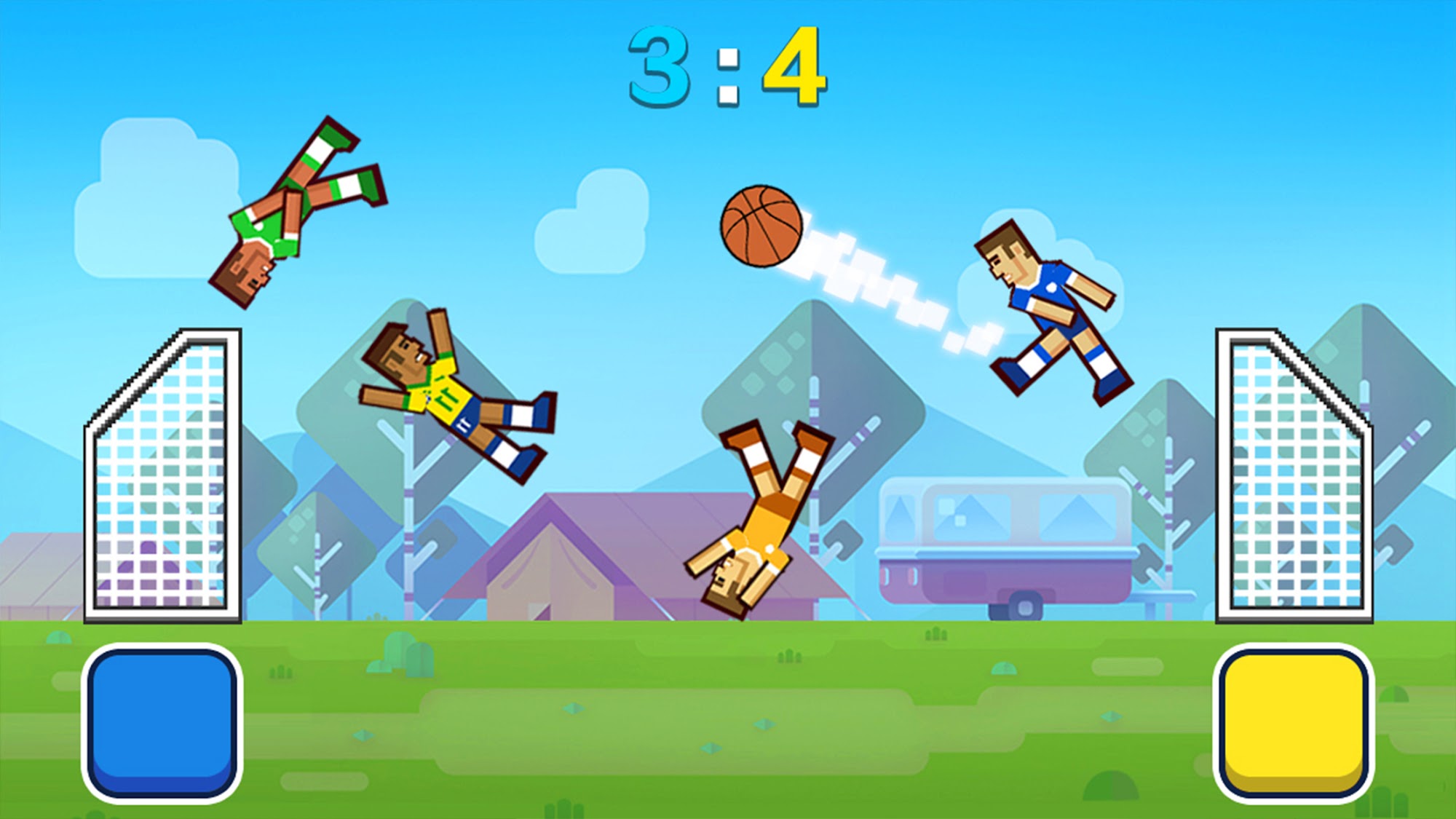 Ladda ner Droll Soccer: Android Pixel art spel till mobilen och surfplatta.