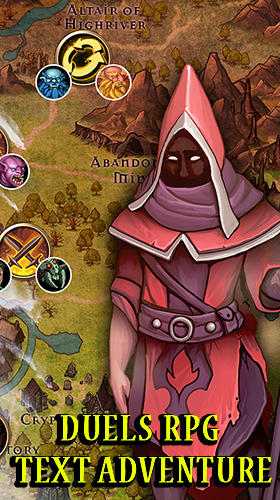 Ladda ner Duels RPG: Text adventure: Android  spel till mobilen och surfplatta.