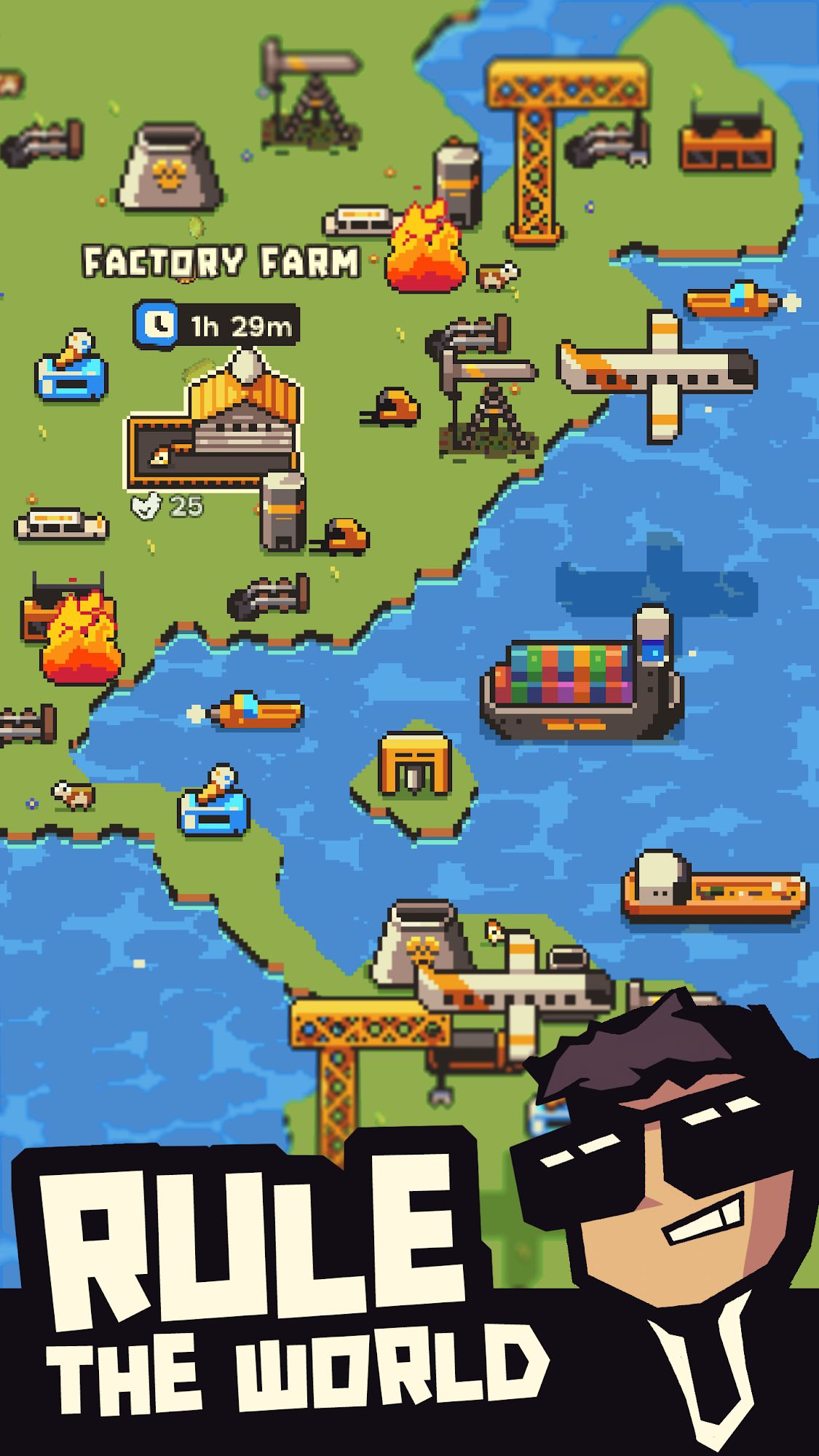 Ladda ner Earth Inc.: Android Pixel art spel till mobilen och surfplatta.