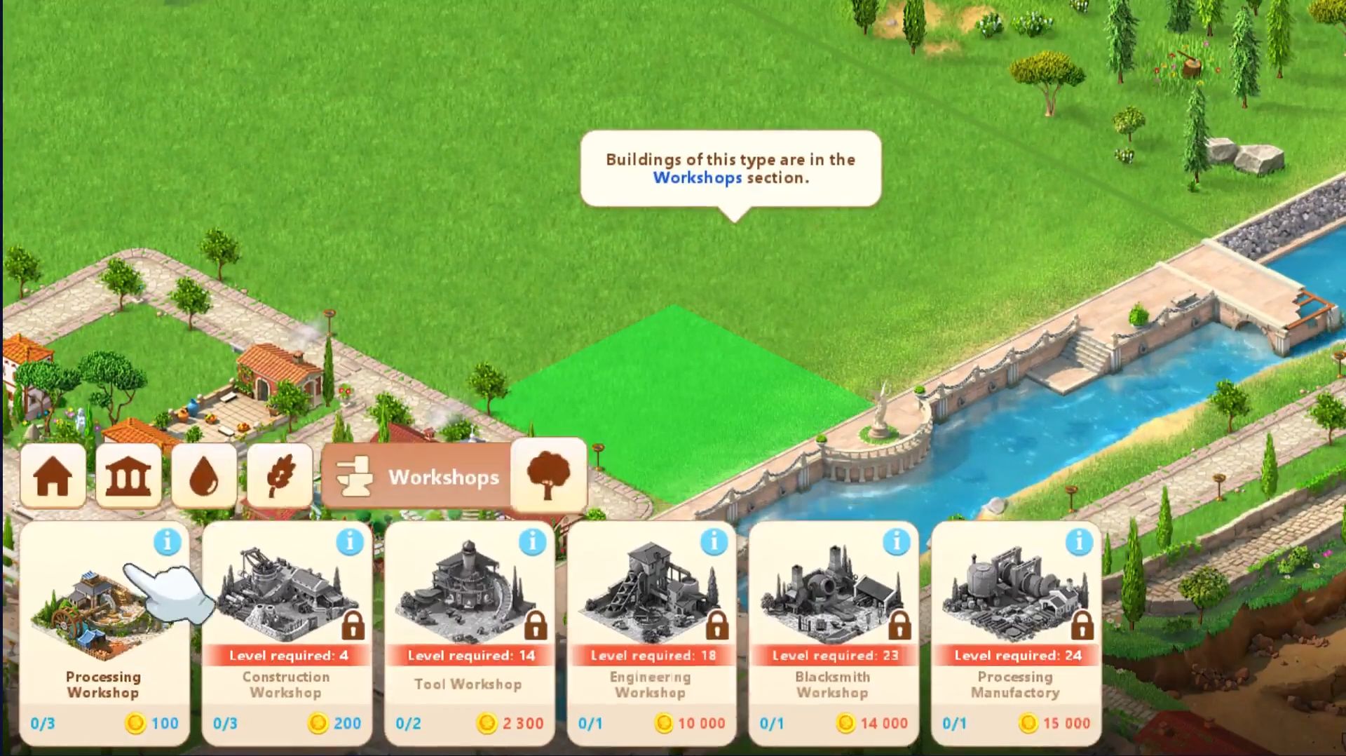 Ladda ner Empire City: Build and Conquer: Android Strategispel spel till mobilen och surfplatta.