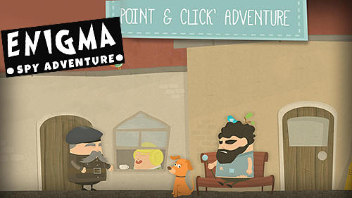Ladda ner Enigma: Super spy. Point and click adventure game: Android Classic adventure games spel till mobilen och surfplatta.