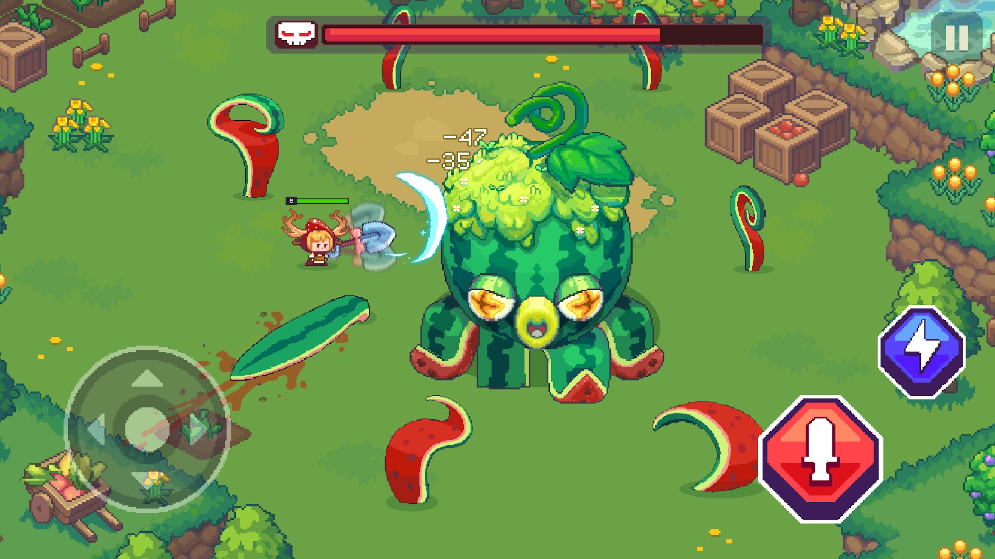 Ladda ner Epic Garden: Action RPG Games: Android Action Role Playing spel till mobilen och surfplatta.