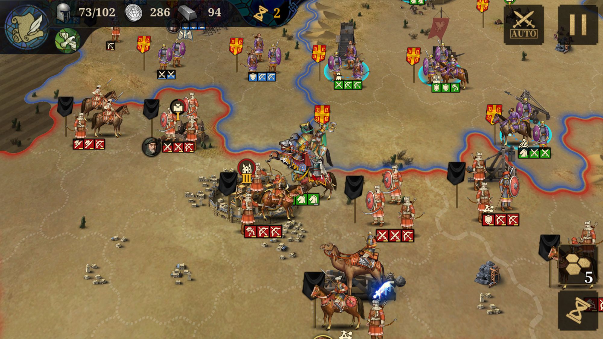 Ladda ner European War 7: Medieval: Android  spel till mobilen och surfplatta.