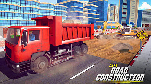 Ladda ner Excavator digging: Road construction simulator 3D: Android  spel till mobilen och surfplatta.