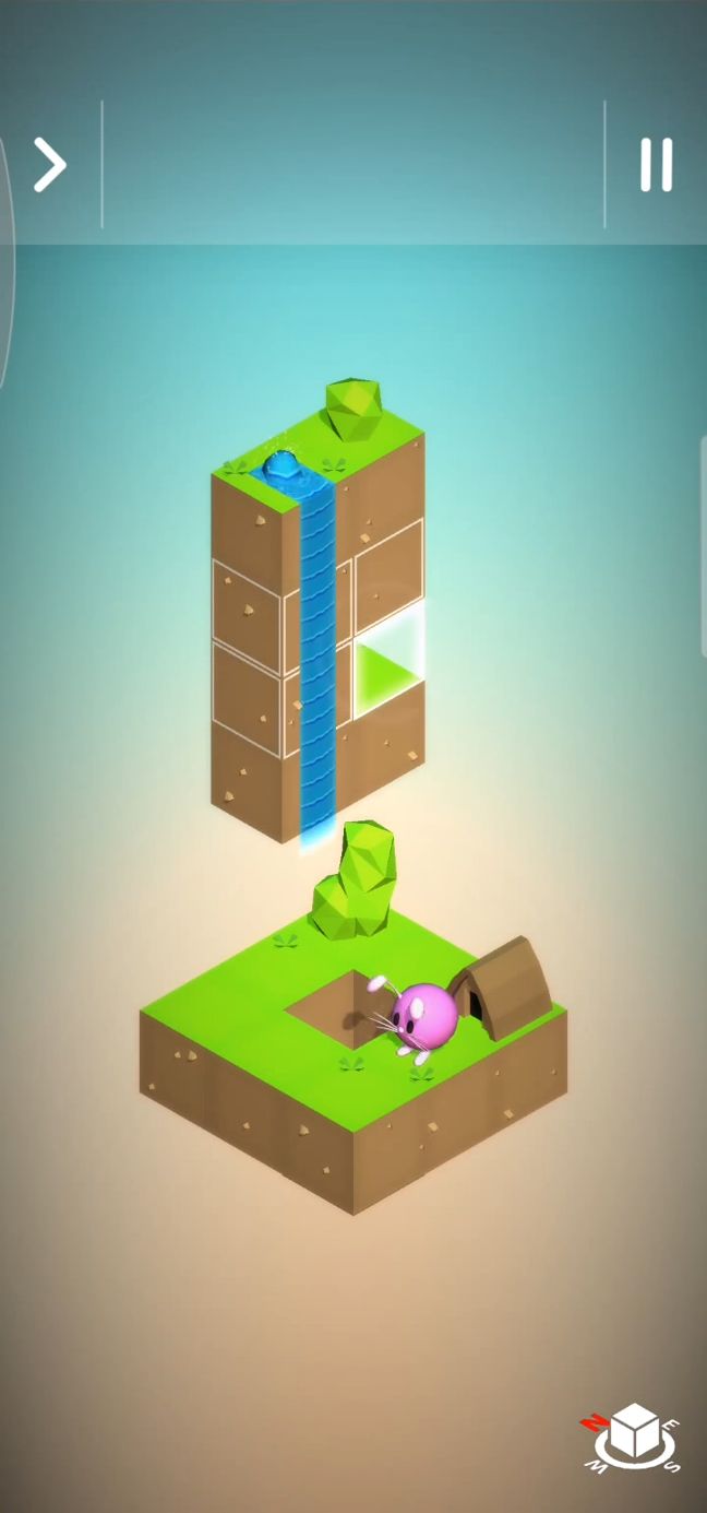 Ladda ner Falls - 3D Slide Puzzle: Android Puzzle spel till mobilen och surfplatta.