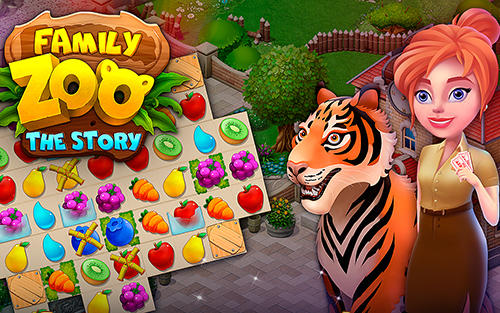 Ladda ner Family zoo: The story: Android Match 3 spel till mobilen och surfplatta.