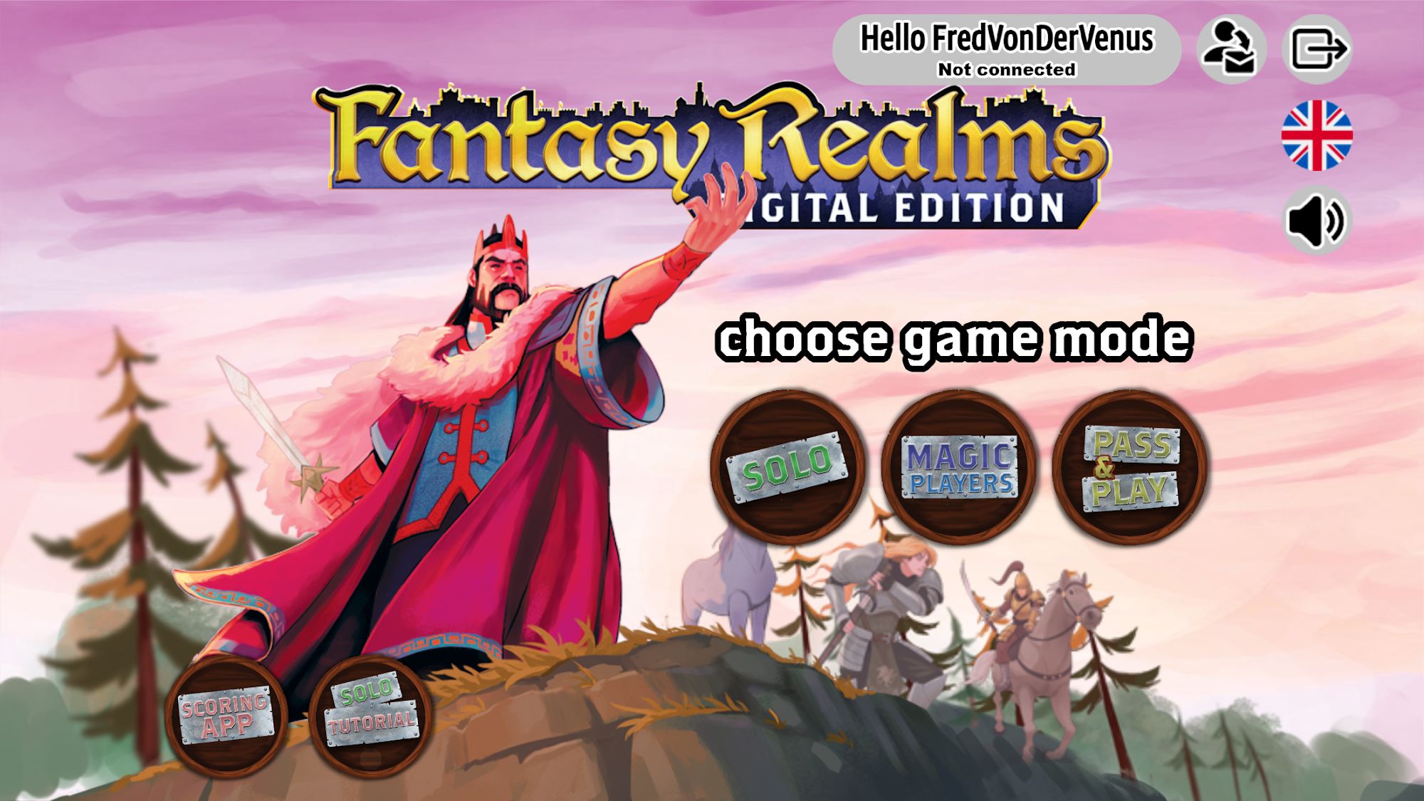Ladda ner Fantasy Realms: Android Fantasy spel till mobilen och surfplatta.