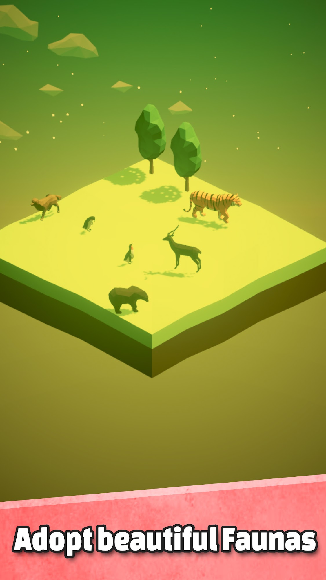 Ladda ner Fauna Kingdom : Idle Simulator: Android Simulering spel till mobilen och surfplatta.