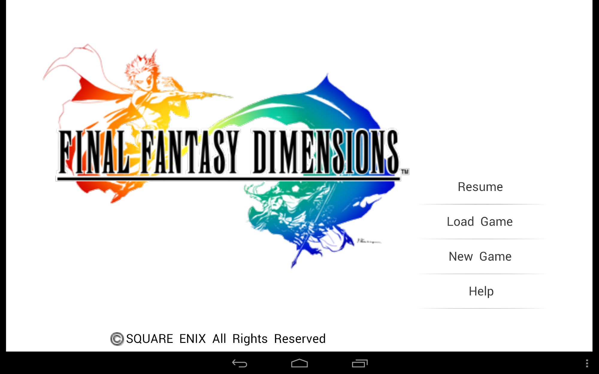 Ladda ner FINAL FANTASY DIMENSIONS: Android RPG spel till mobilen och surfplatta.