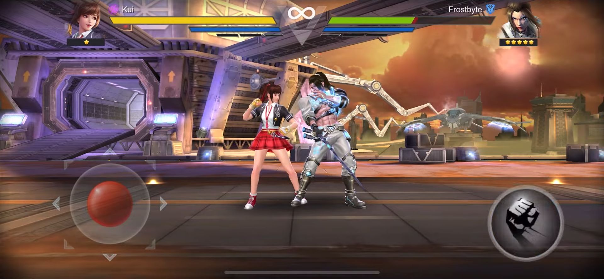 Ladda ner Final Fighter: Fighting Game: Android Online spel till mobilen och surfplatta.