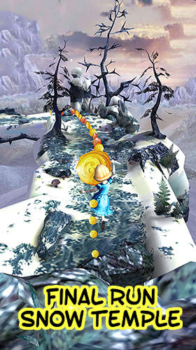 Ladda ner Final run: Snow temple: Android Runner spel till mobilen och surfplatta.