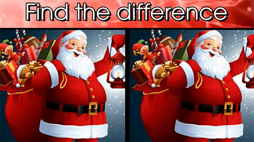 Ladda ner Find the difference Christmas: Spot it på Android 4.1 gratis.
