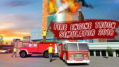 Ladda ner Fire engine truck simulator 2018: Android Cars spel till mobilen och surfplatta.