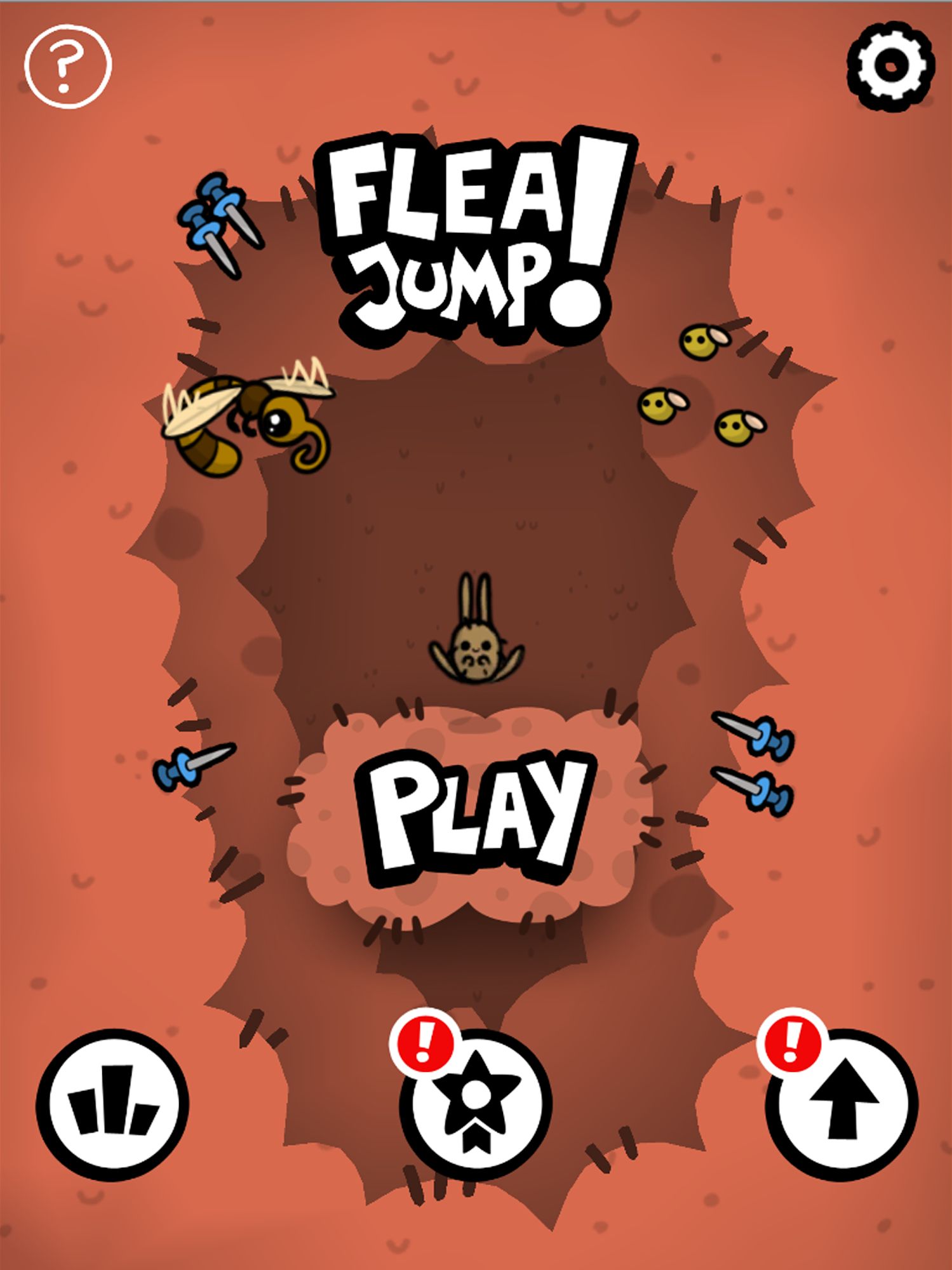 Ladda ner Flea Jump!: Android Arkadspel spel till mobilen och surfplatta.