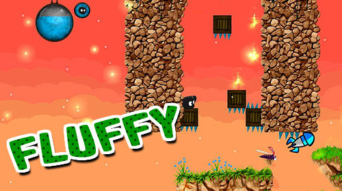 Ladda ner Fluffy: Dangerous trip: Android Platformer spel till mobilen och surfplatta.
