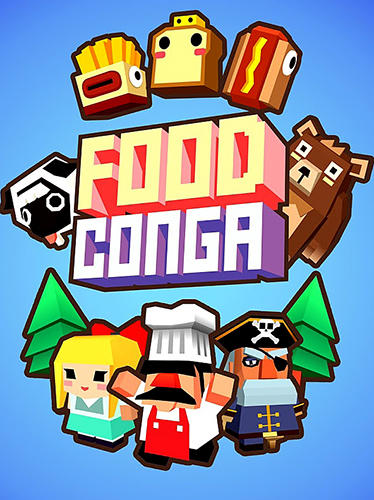 Ladda ner Food conga: Android Runner spel till mobilen och surfplatta.