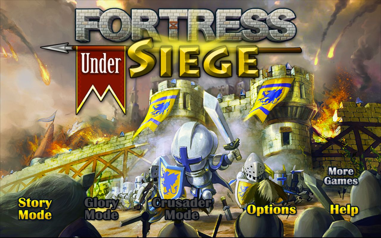 Ladda ner Fortress Under Siege HD: Android Medieval spel till mobilen och surfplatta.