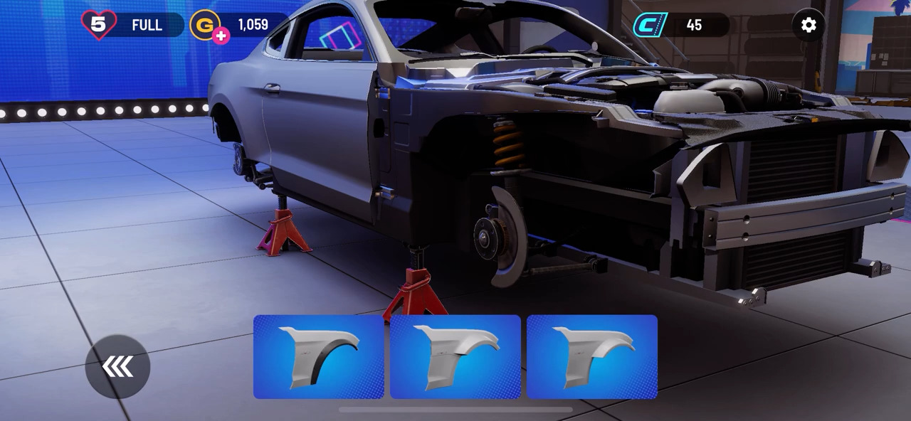 Ladda ner Forza Customs - Restore Cars: Android Logikspel spel till mobilen och surfplatta.
