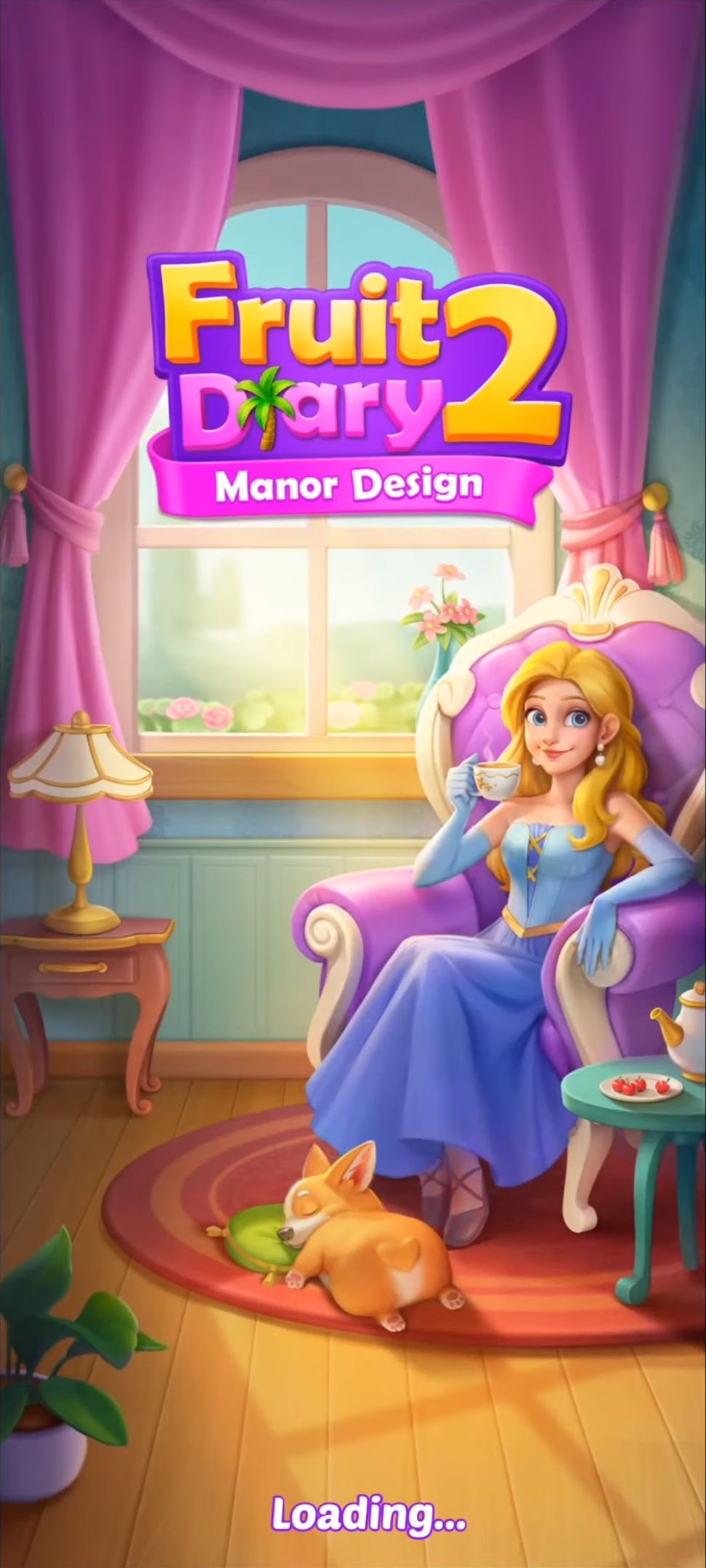 Ladda ner Fruit Diary 2: Manor Design: Android Match 3 spel till mobilen och surfplatta.