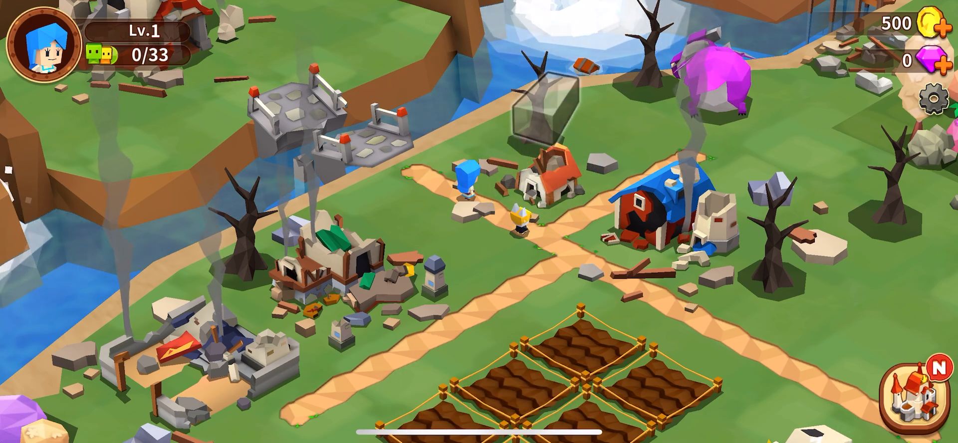 Ladda ner Garena Fantasy Town - Farm Sim: Android Farming spel till mobilen och surfplatta.