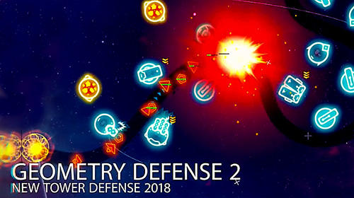 Ladda ner Geometry defense 2: Android Tower defense spel till mobilen och surfplatta.