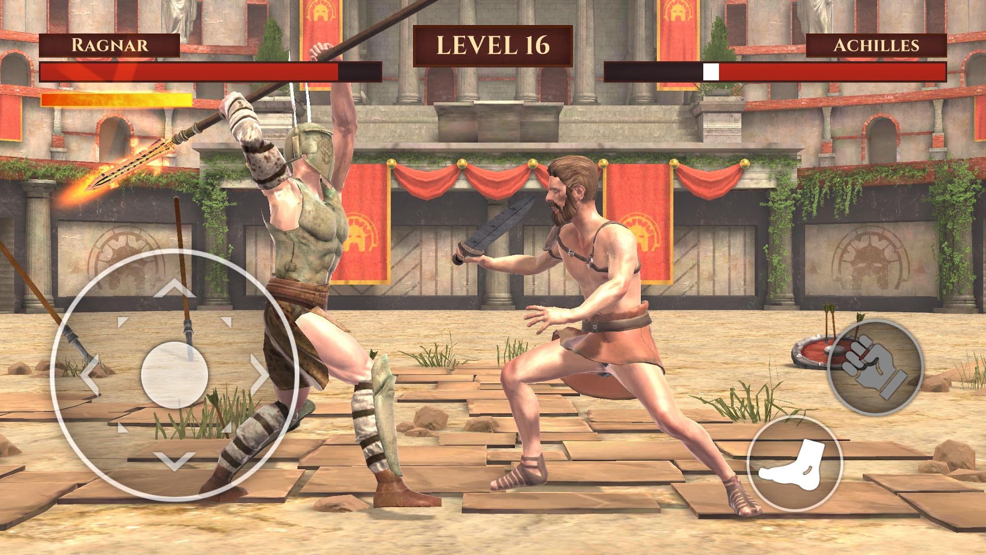 Ladda ner Gladiator's Fury: Android Fightingspel spel till mobilen och surfplatta.
