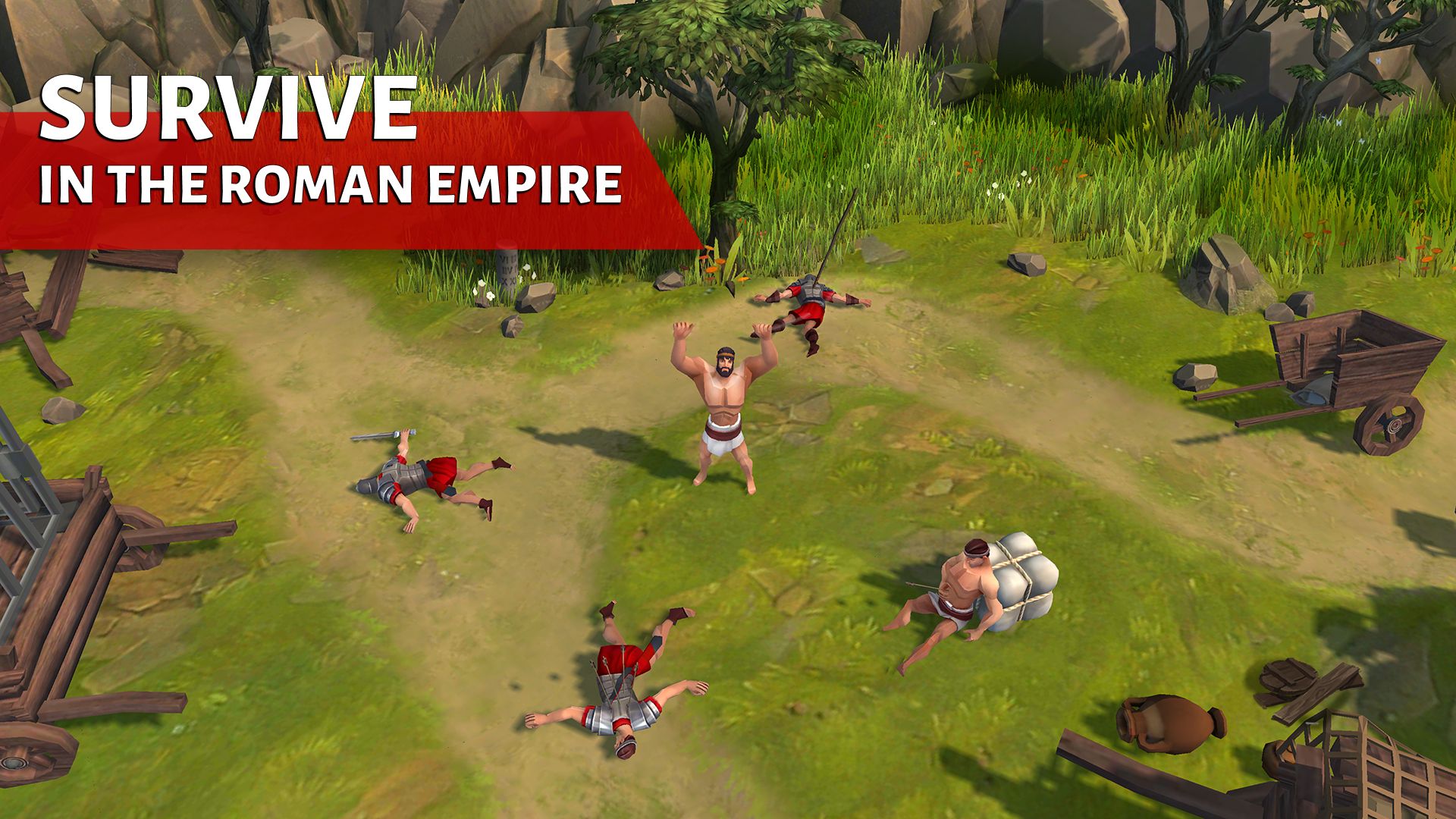 Ladda ner Gladiators: Survival in Rome: Android Historical spel till mobilen och surfplatta.