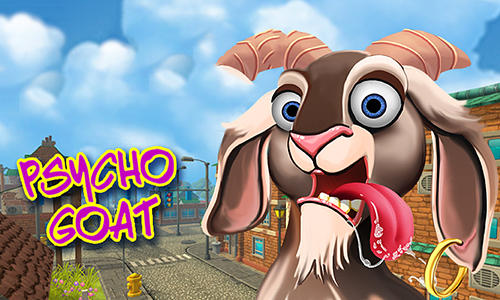 Ladda ner Goat simulator: Psycho mania: Android Animals spel till mobilen och surfplatta.