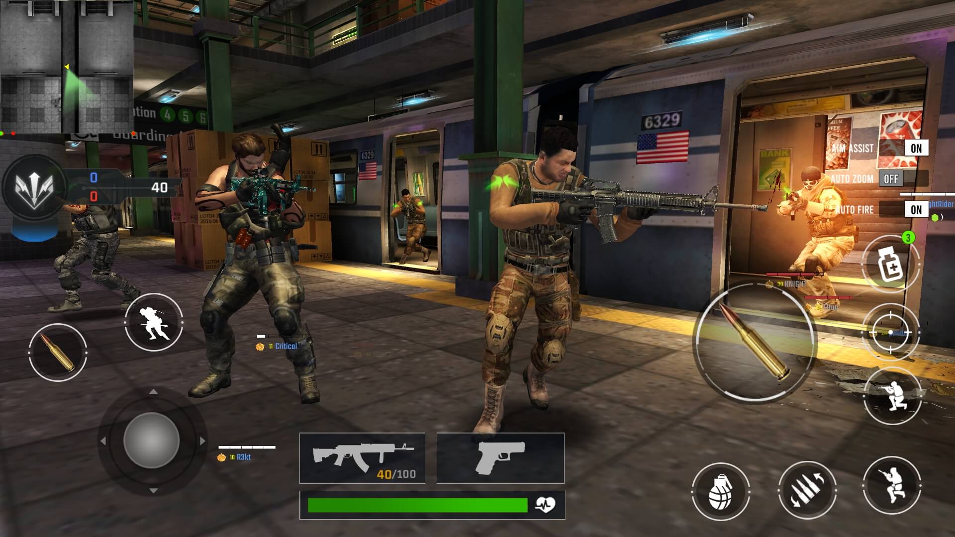 Ladda ner Gun Zone: Shooting Game: Android TPS (Third-person shooter) spel till mobilen och surfplatta.