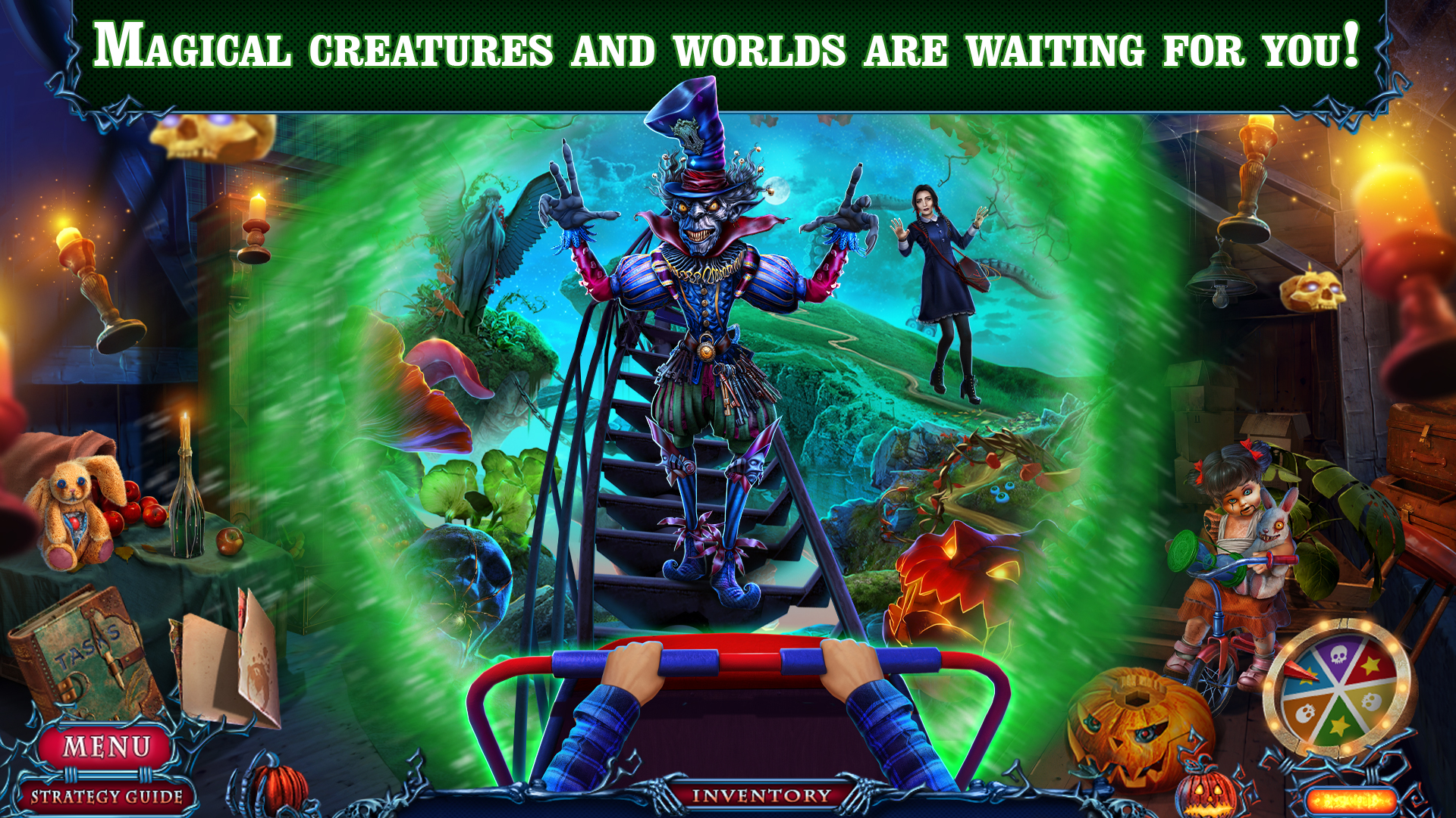 Ladda ner Halloween Chronicles 4 f2p: Android Äventyrsspel spel till mobilen och surfplatta.