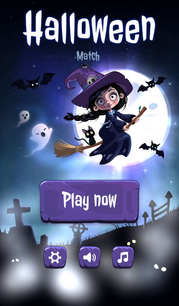 Ladda ner Halloween Match: Android Logikspel spel till mobilen och surfplatta.