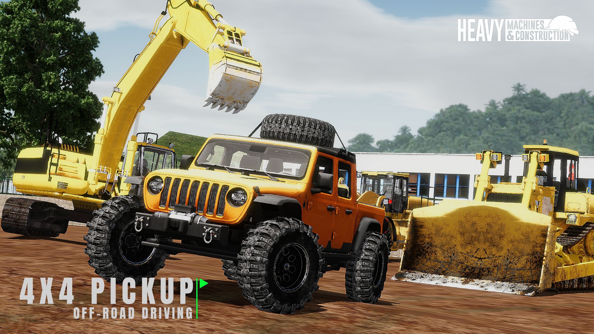 Ladda ner Heavy Machines & Construction: Android Tractors spel till mobilen och surfplatta.