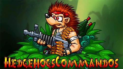 Ladda ner Hedgehogs commandos: Think, aim, shoot, jump: Android Physics spel till mobilen och surfplatta.