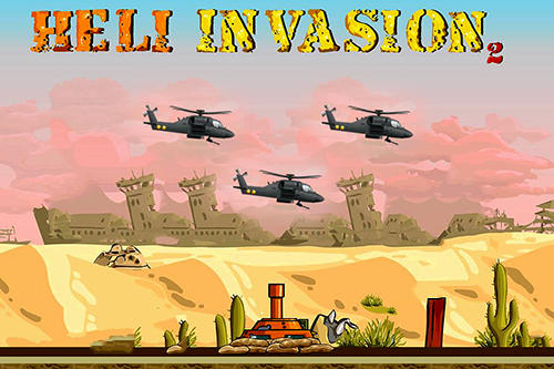 Ladda ner Heli invasion 2: Stop helicopter with rocket: Android Helicopter spel till mobilen och surfplatta.
