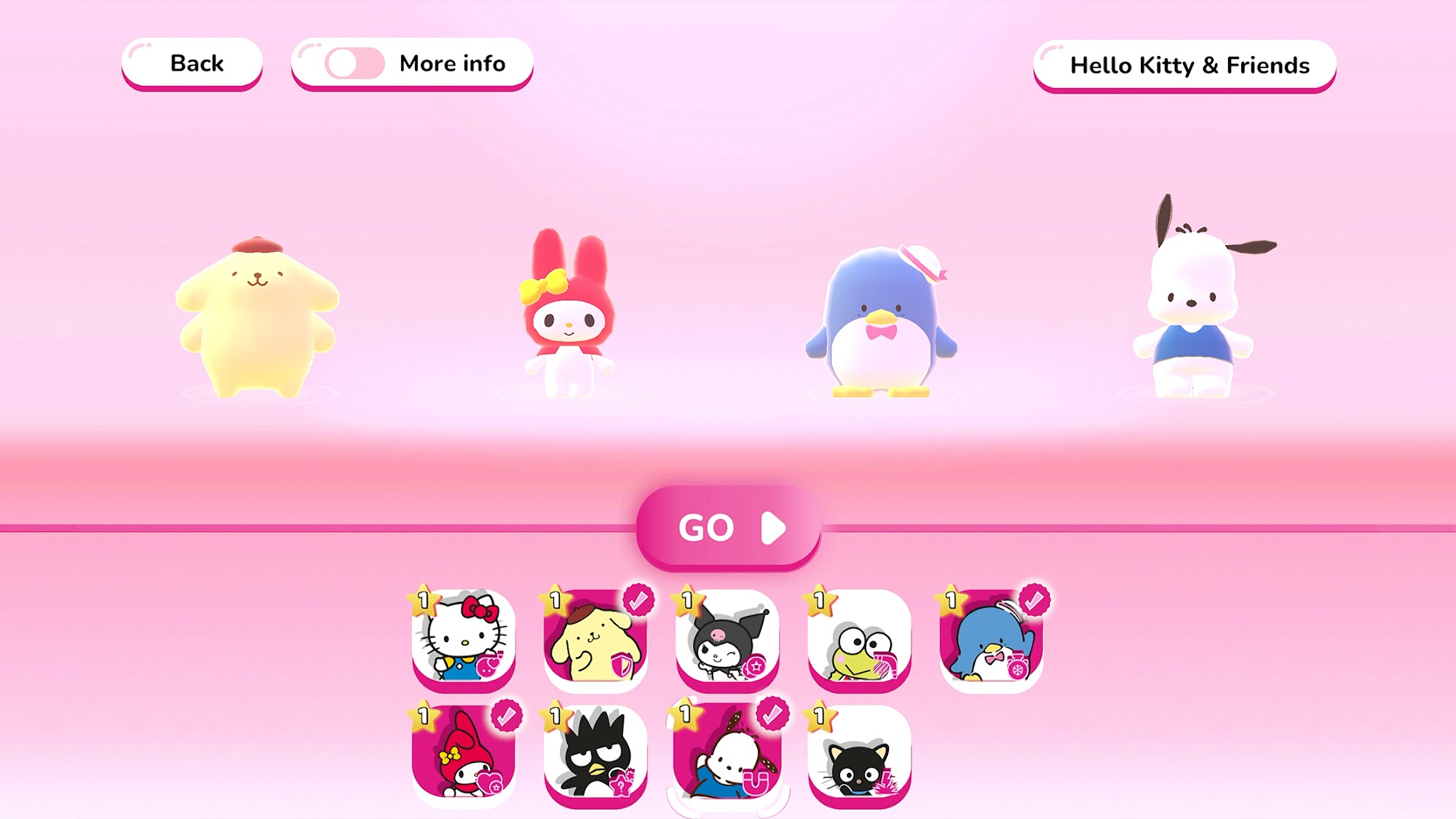 Ladda ner HELLO KITTY HAPPINESS PARADE: Android By animated movies spel till mobilen och surfplatta.