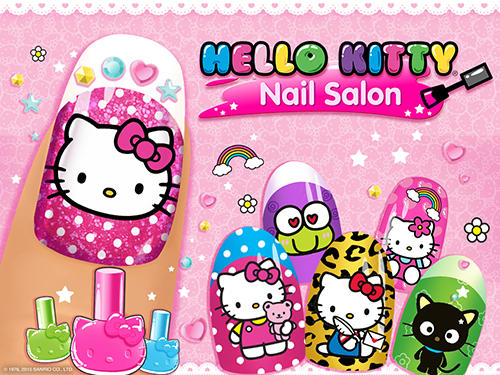Ladda ner Hello Kitty: Nail salon: Android By animated movies spel till mobilen och surfplatta.