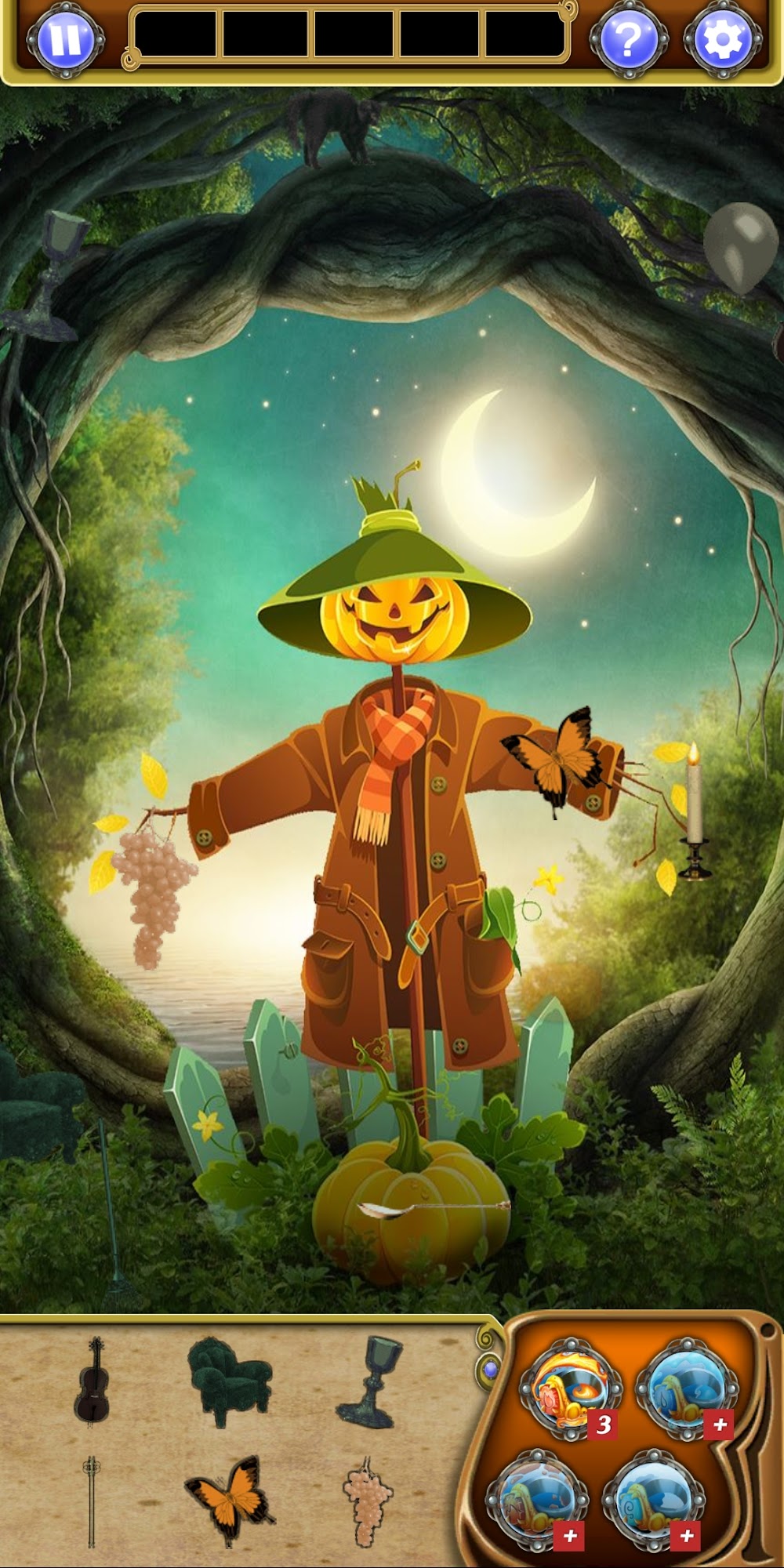 Ladda ner Hidden Object Halloween Haunts: Android  spel till mobilen och surfplatta.
