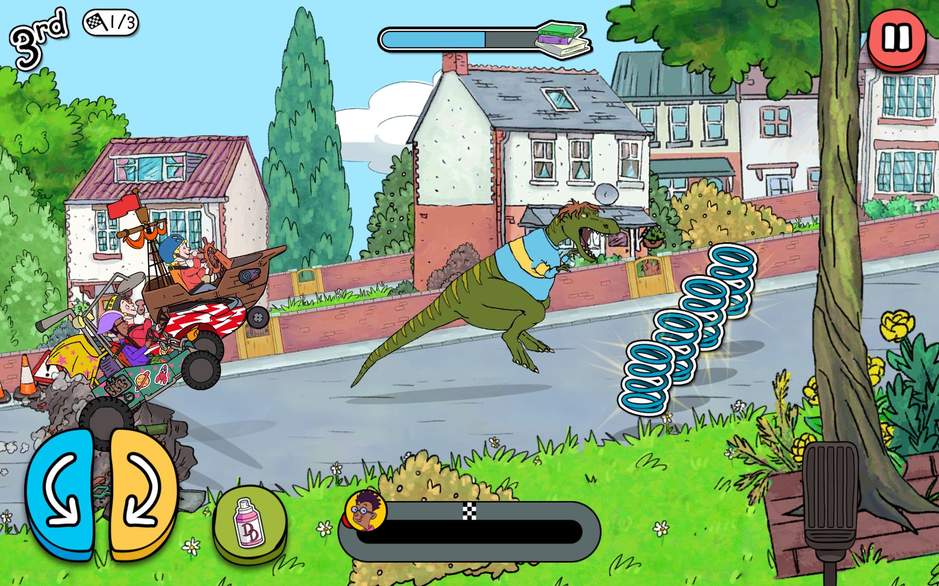 Ladda ner Horrid Henry Krazy Karts: Android Cars spel till mobilen och surfplatta.