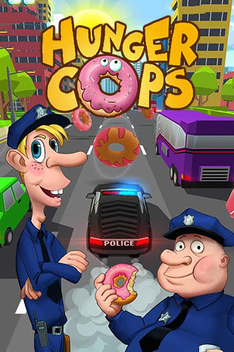 Ladda ner Hunger cops: Race for donuts: Android Track racing spel till mobilen och surfplatta.