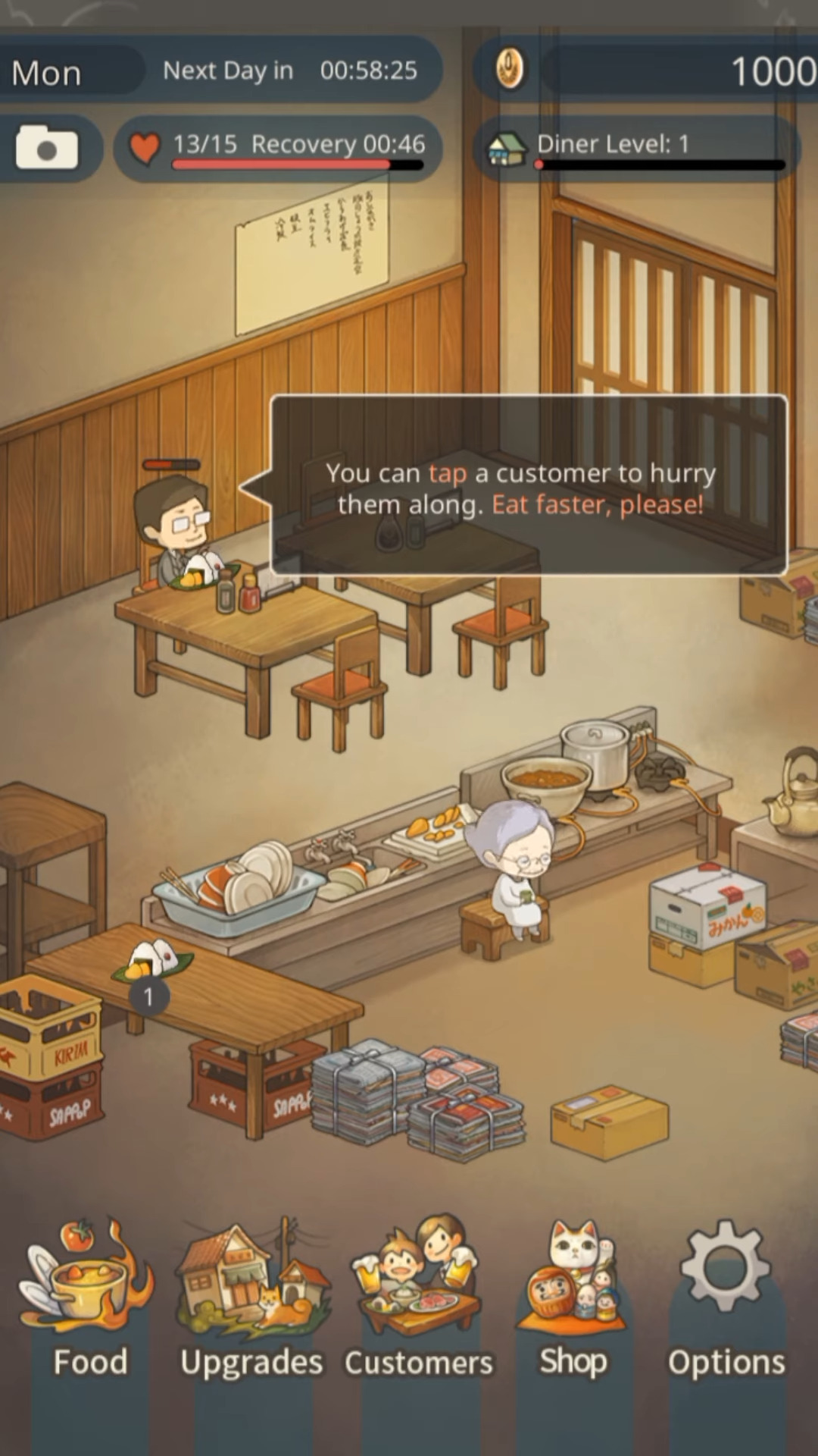 Ladda ner Hungry Hearts Diner: Android Cooking spel till mobilen och surfplatta.